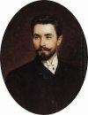 Portrait de Russe Nikolay Chanteur d'opéra Figner