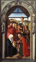 El panel central de la Perla de Brabante: Adoración de los Reyes