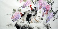 Cock - Peinture chinoise