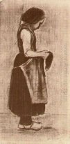 Joven campesina Permanente 1881
