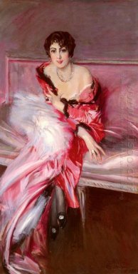 Portrait Of Madame Juillard In Red 1912