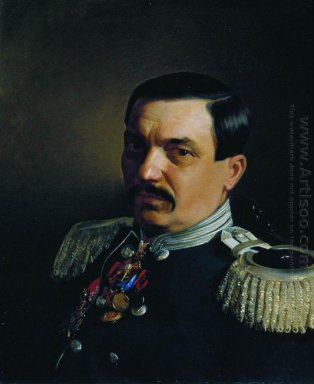 Portret van Arts Constantine Franzevich Yanitsky 1865