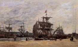 Deauville Docked Boats