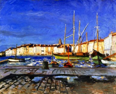 O porto de Saint-Tropez