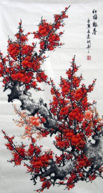 Plum Blossom - Lukisan Cina