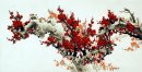 Plum Blossom - kinesisk målning