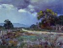 Pluie approchant, Southwest Texas