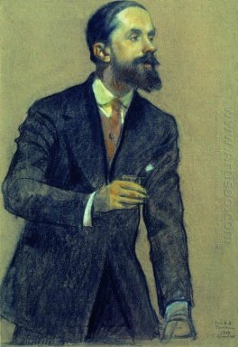 Портрет Ивана Билибина 1914