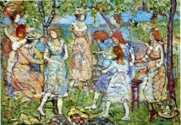 Meninas no parque