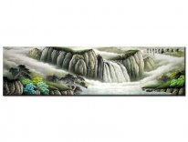 Moutain och vatten - Yuanchang - kinesisk målning