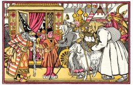 Ilustração Para O Príncipe de madeira Tale por Alexander Roslavl