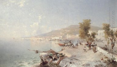 Vietri Sul Mare, Titta mot Salerno