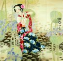 Belle Dame - Peinture chinoise