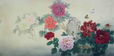 Peony - Pittura cinese