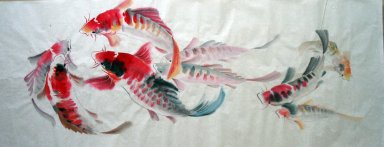 Fish - Peinture chinoise