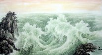 Montagna e acqua - pittura cinese
