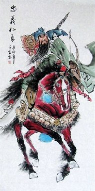 Guangong-kinesisk målning