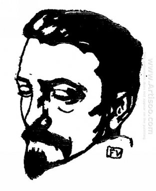 Portrait d\'écrivain néerlandais Multatuli 1896