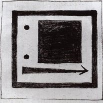 Square Circle And Arrow 1915