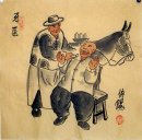 I vecchi pechinesi, dentisti - pittura cinese - Pittura cinese
