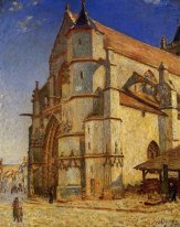 a igreja em Moret na manhã Sun 1893