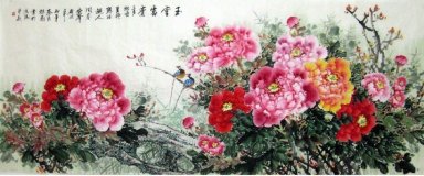 Peony - Pittura cinese