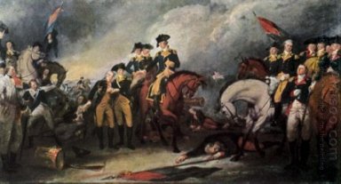 A rendição das tropas de Hesse na batalha de Trenton