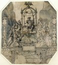 Apollo und die Musen auf dem Parnass 1533