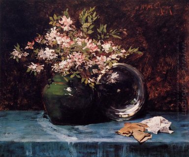 Azaleas - Pintura al óleo