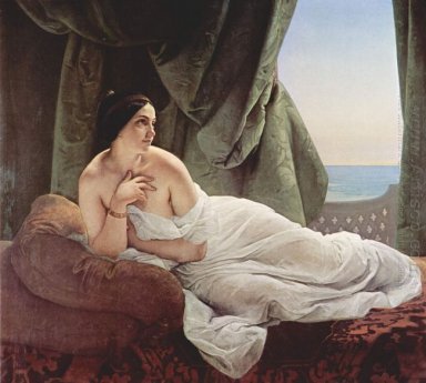 Verstelbare Odalisque van IngrȨs 1839