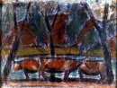 Reposant vaches