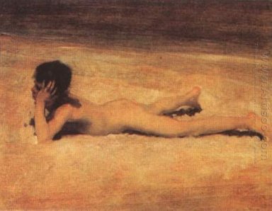 Boy Naked On The Beach