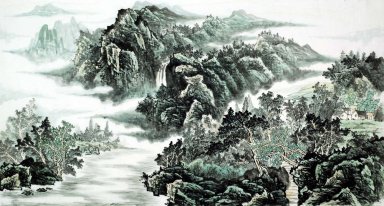 Montagne et de l\'eau - peinture chinoise