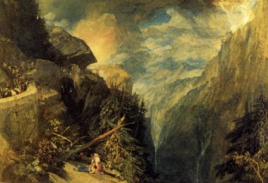 La batalla de Fort Rock Val D\'Aosta Piamonte