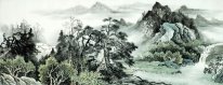 En Yard i Mountain - kinesisk målning