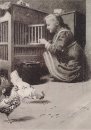 Девушки в курятнике 1897