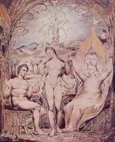 Raphael del arcángel con Adán y Eva 1808