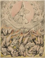 Het gietwerk van de Opstandige Engelen in de hel afdaalt 1808