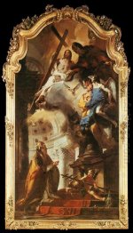 Papa São Clemente adorando o Trinity 1738