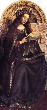 Den Ghent altarpiecen Jungfru Maria 1429
