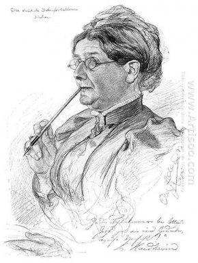 Retrato de Luise Haidheim