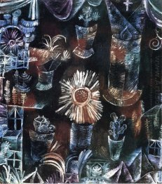 Ainda vida com Thistle Bloom 1919