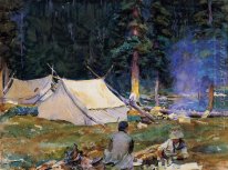Camping en el lago O'' Hara