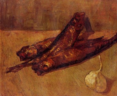 Natura Morta Con Bloaters E Aglio 1887