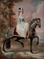 Lady menunggang kuda