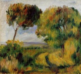 Paisagem bretão árvores E Moor 1892