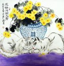 Cat - Peinture chinoise