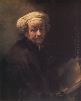Självporträtt som aposteln Paulus 1661