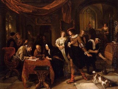 Bröllop av Tobias Och Sara 1668