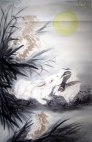 Rabbit - pittura cinese